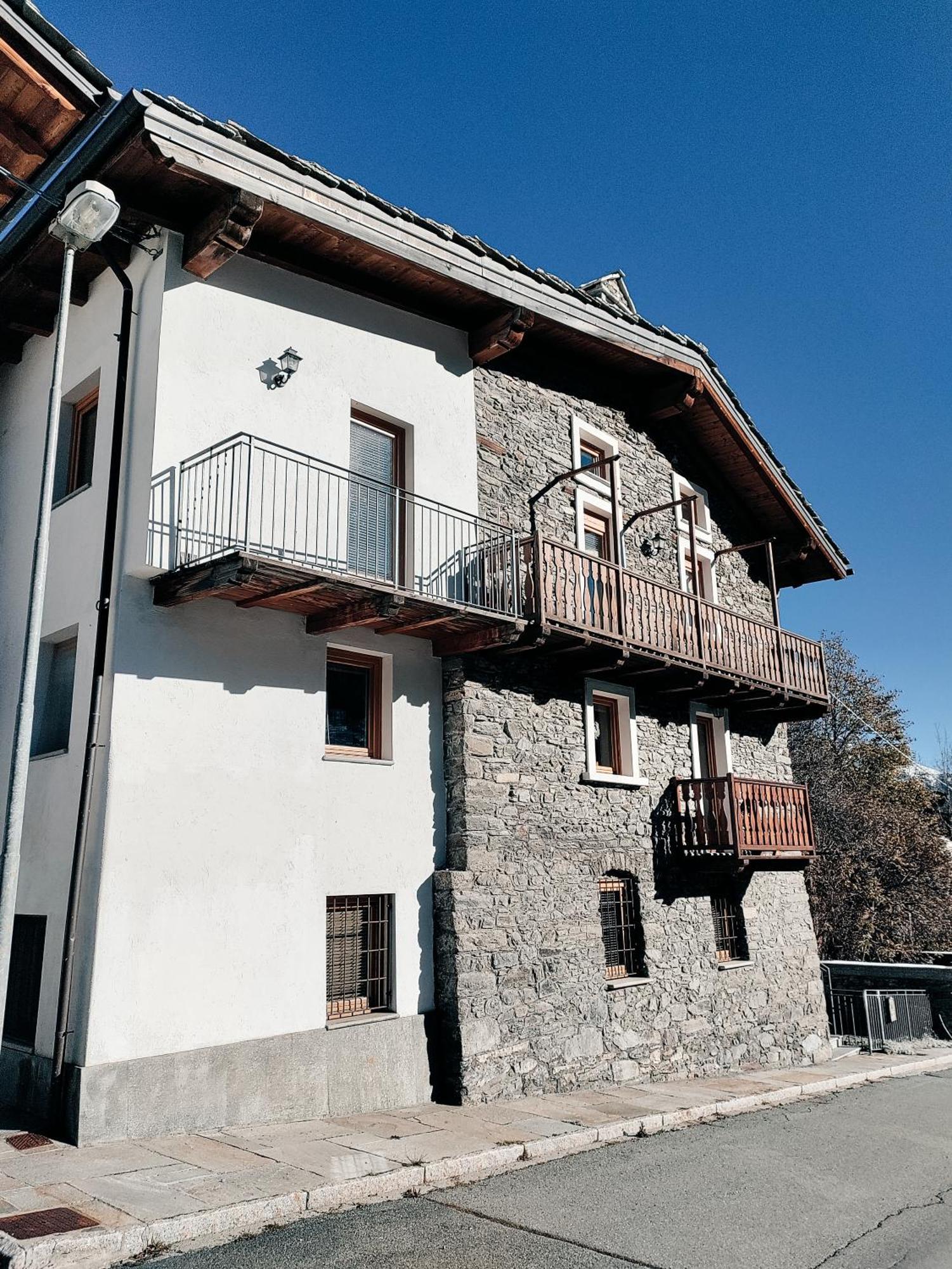 La Guida E L'Architetto Apartman Saint-Rhemy-En-Bosses Kültér fotó